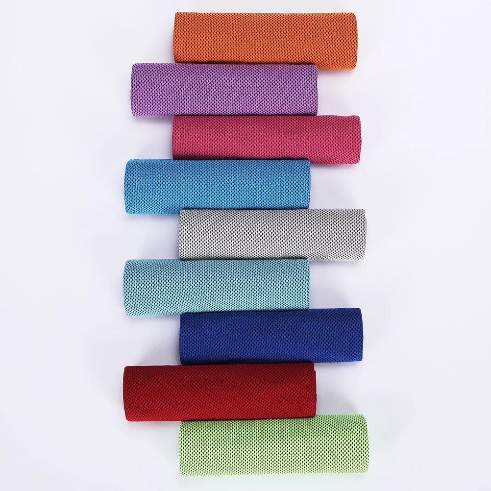 

3Pcs Cooling Microfiber Sports Towel 30x100cm Fiber for Fitness Yoga Running Camping Fiber Towel