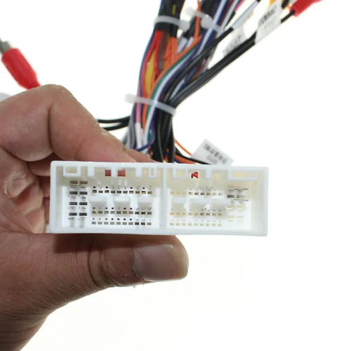 Imagen 2 del producto Cable de arnés de cableado estéreo de Radio de coche Canbus Android 16pin para Hyundai Sonata 9 para KIA KX5 KX7 2016+