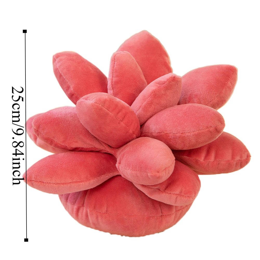 Crianças simulação botânica brinquedo de pelúcia decorar mini pelúcia suculentas boneca dos desenhos animados bonito suculentas travesseiro de pelúcia decoração para casa