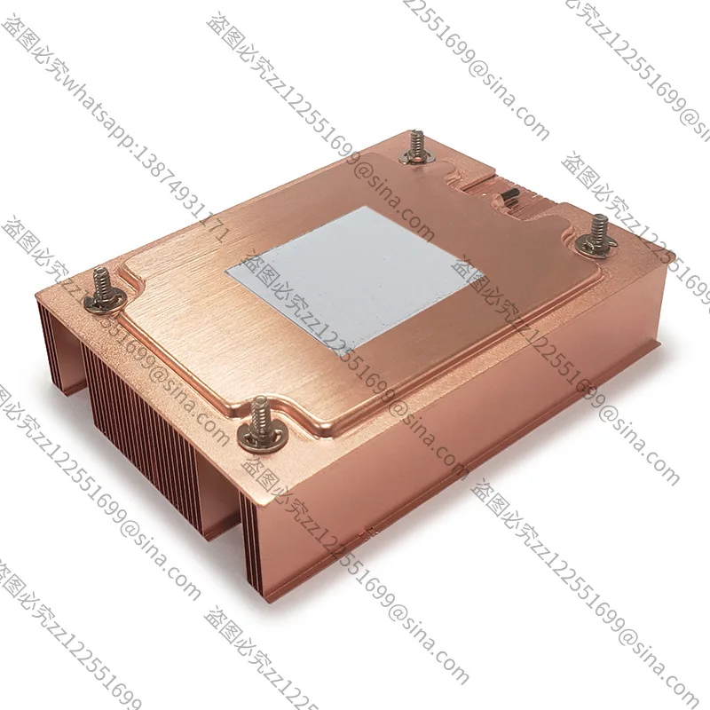 For 1U AM4 AM5 Pure Copper Vapor Chamber VC Board Server Heatsink Itx Fan A46