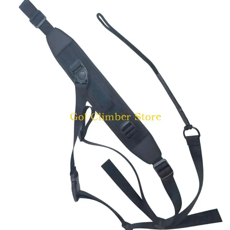Q84C Rifles Slings Quick Adjustment 2 Point Slings Soft Widened Shoulder Pad Adjustable Rifles Slings for Outdoor Sports
