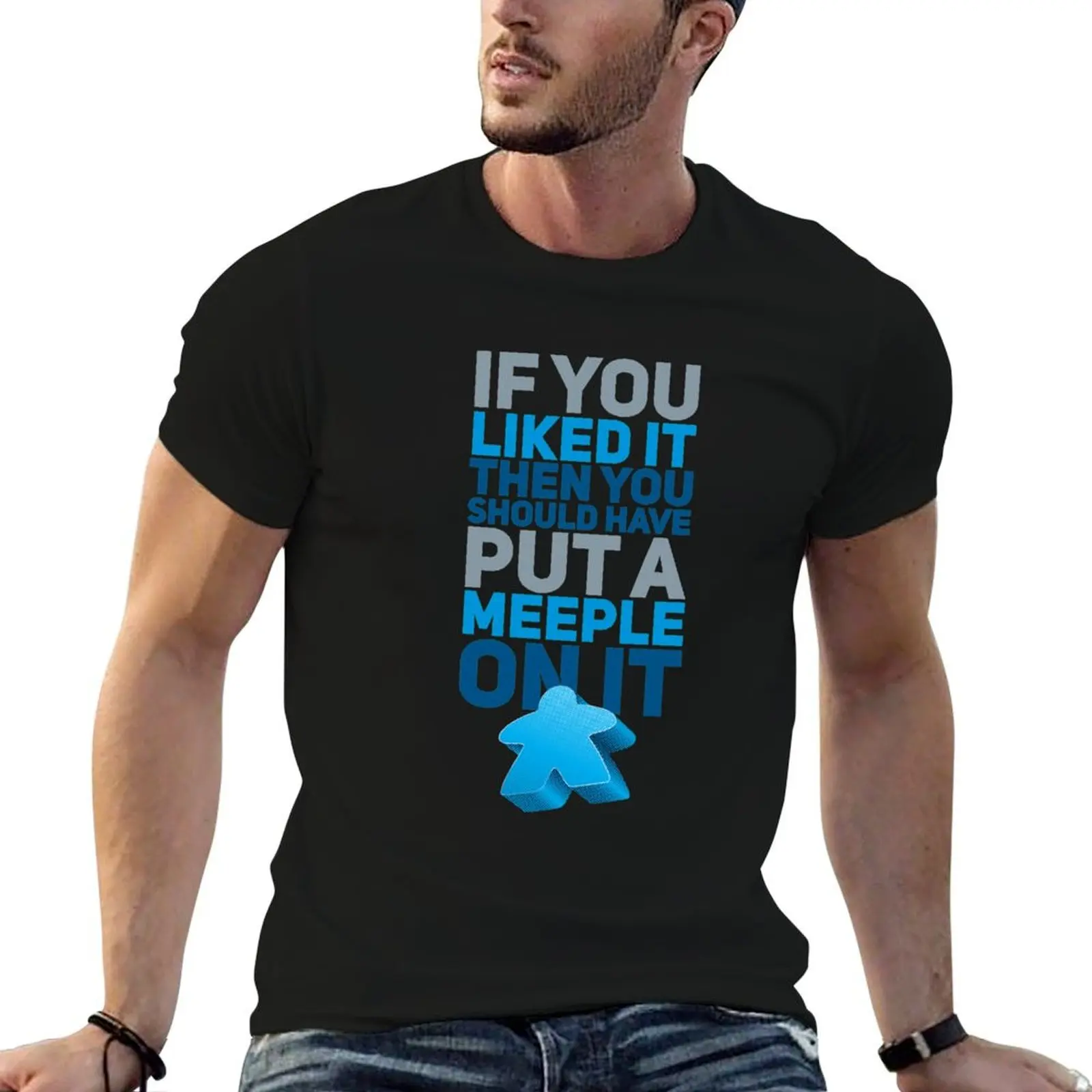 Should Have Put a Meeple On It Funny Board Games T-Shirt Christmas Casual Tee Shirt