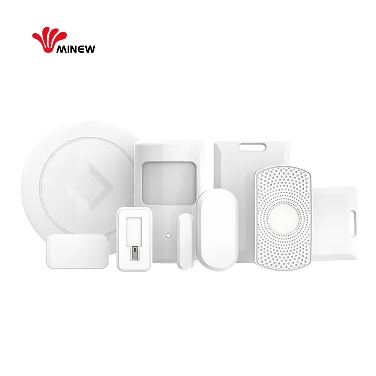يتضمن جهاز إنذار ضد السرقة لأمن المكاتب المنزلية الذكية جهاز إنترنت الأشياء بمستشعر منارة وبير وبوابة بلوتوث وعلامة الأصول #2