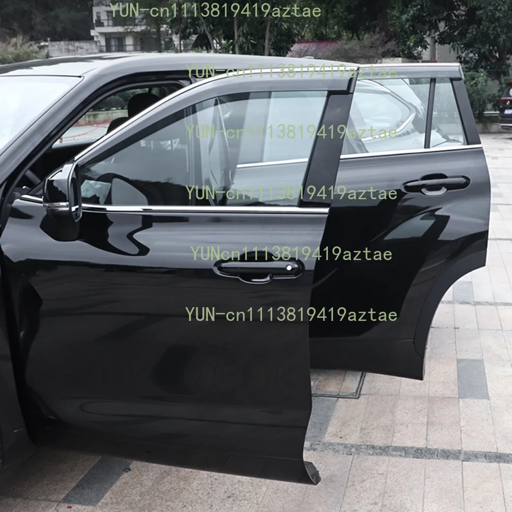 Weathershield Sun Rain Deflector Guard Car Side Window Sunvisor Wind Deflectors Visor For JAECOO J5 E5 2025