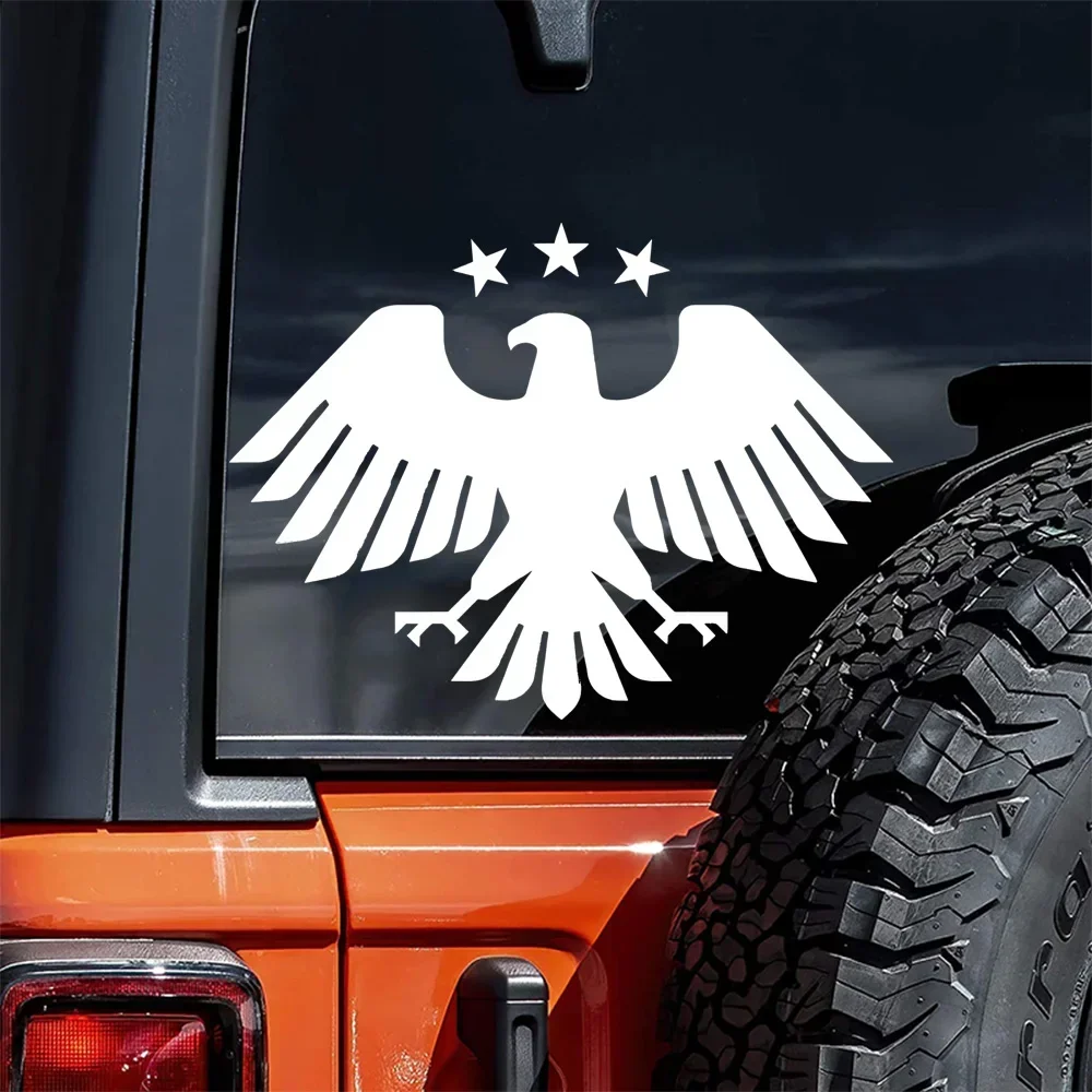 New Syria Eagle Vinyl Car Stickers Waterproof Decals For Bumper Rear Windshield Window Wall Decor