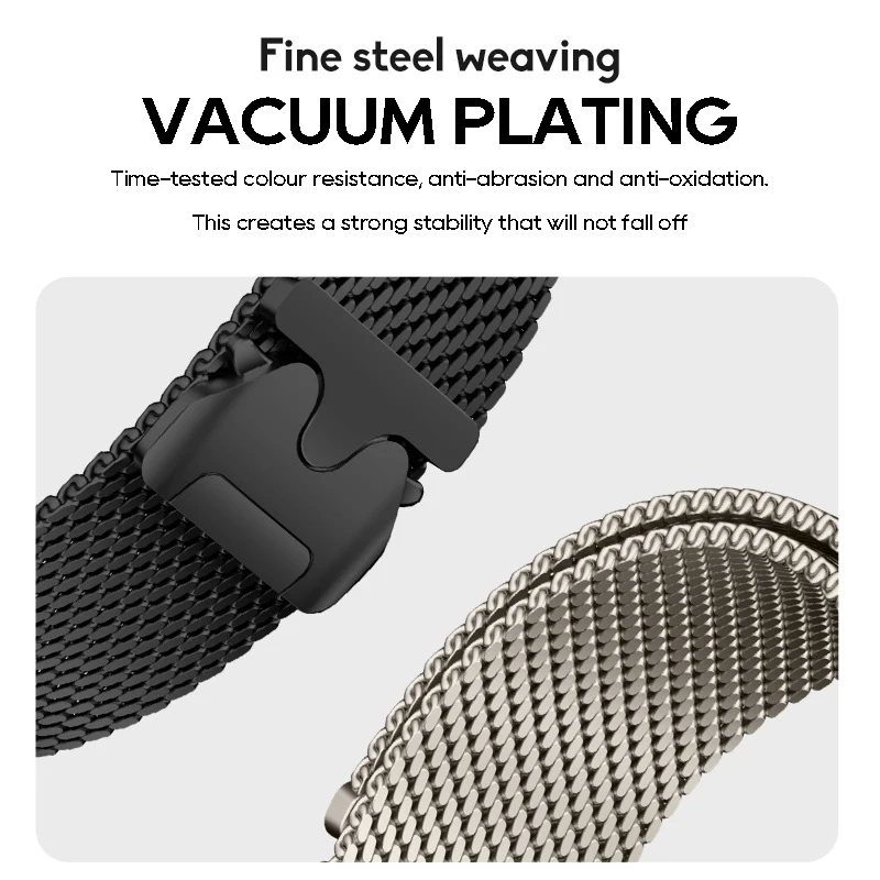 Milanese Loop Strap for Huawei Watch GT 5 46mm 41mm Metal Magnetic Bracelet For Huawei GT5 Pro GT4 GT3 GT2 Stainless Steel Band