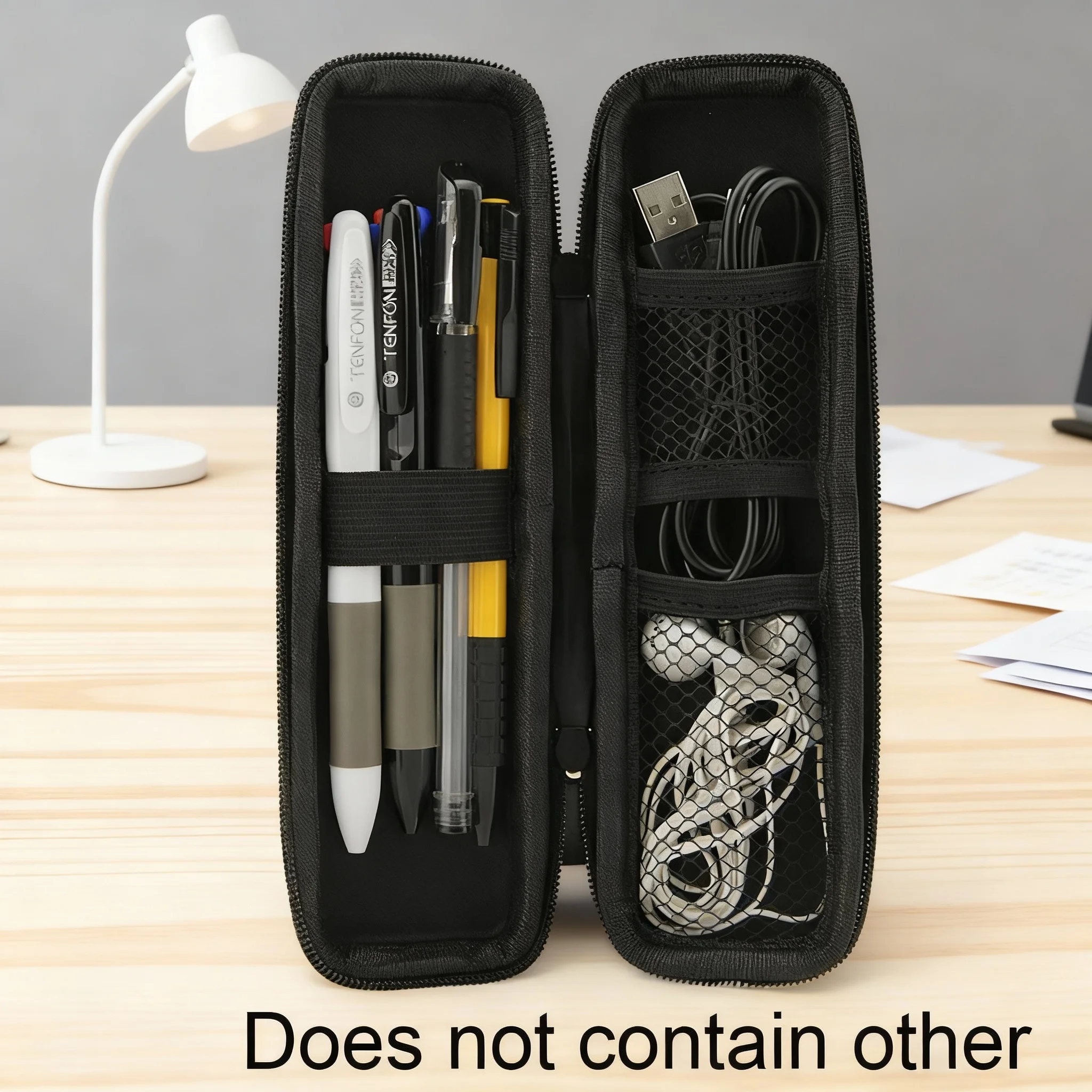 1/2Pcs EVA Hard Shell Stylus Pen Pencil Case Holder Protective Carrying Box Bag Storage Container for Pen Ballpoint Pen Stylu