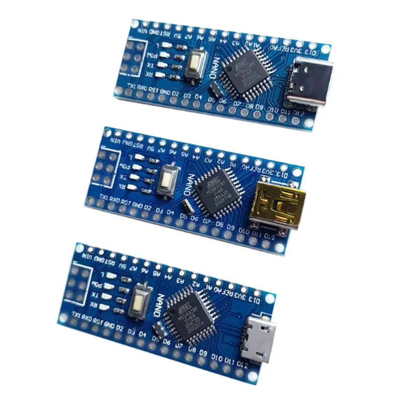 Compatible with 2014 Version Nano V3.0 ATMEGA328P Improved Version Solderless Board No Wiring