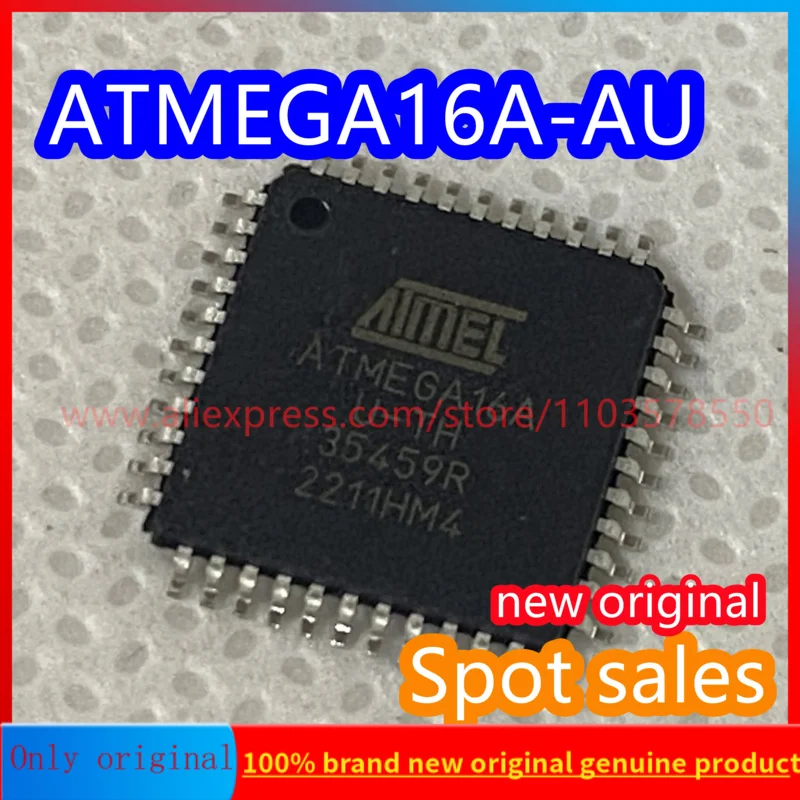 10PCS  New original ATMEGA16A-AU ATMEGA16A microcontroller chip ATMEGA328P-AU ATMEGA328P