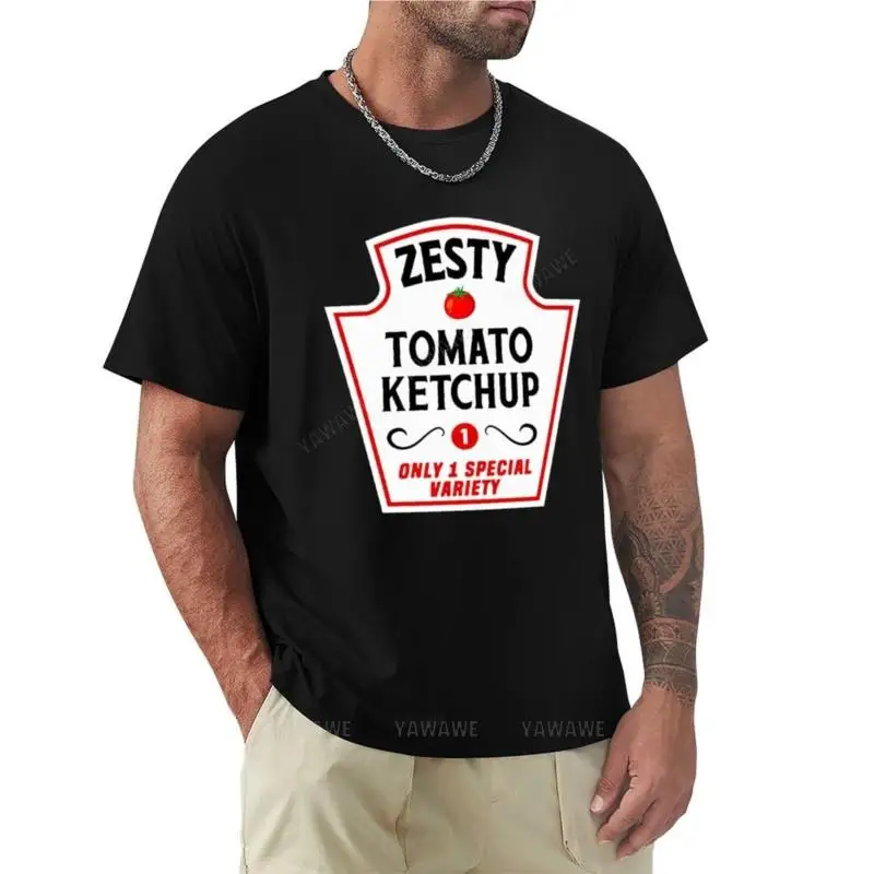 

Zesty Tomato Ketchup T-Shirt oversized t shirts blank t shirts cute clothes T-shirt short mens graphic t-shirts funny