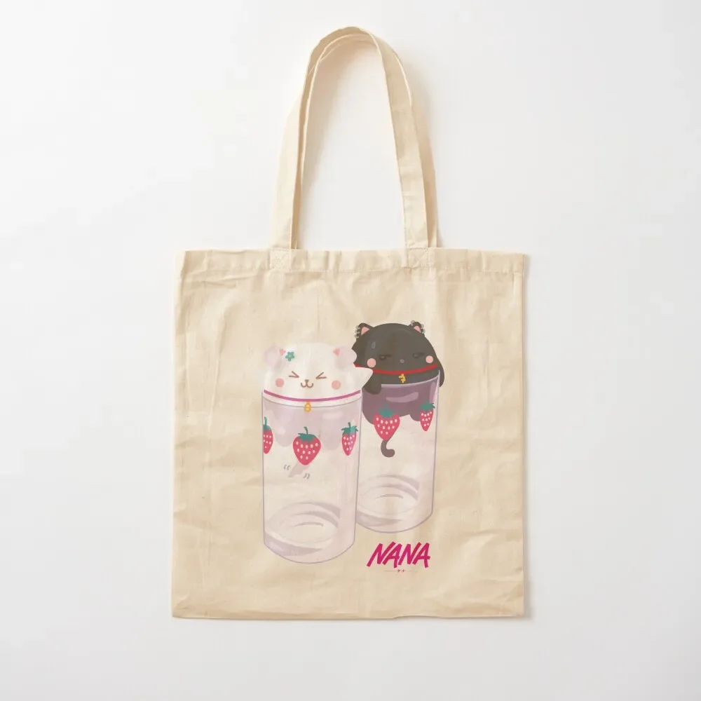 

Nana & Hachi - Strawberry glasses Tote Bag Women's tote bag tote bags aesthetic personalized Bag