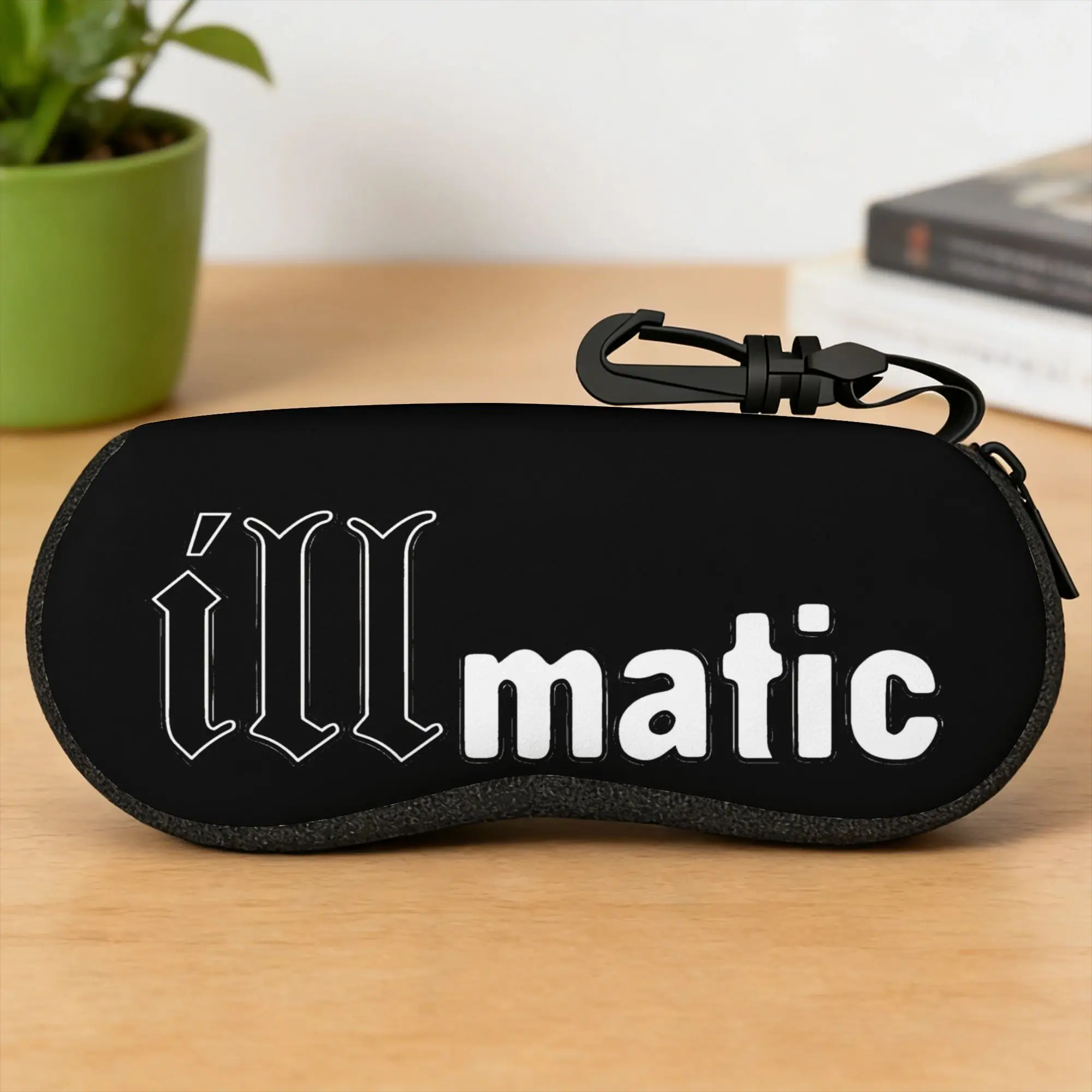 Nas Illmatic Glasses Case Cover  Zipper Sunglasses Case Trend Daily Eyeglass Protector Male Female Eyewear Organizer