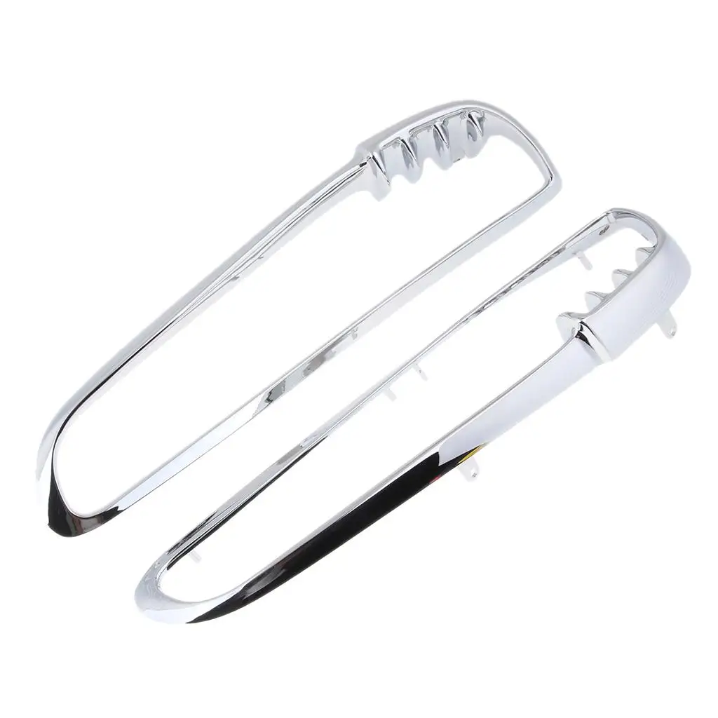 

Chrome Radiator Trim Bezels ABS Plastic Motorcycle Styling Accessories for VRSC VRSCDX Radiator