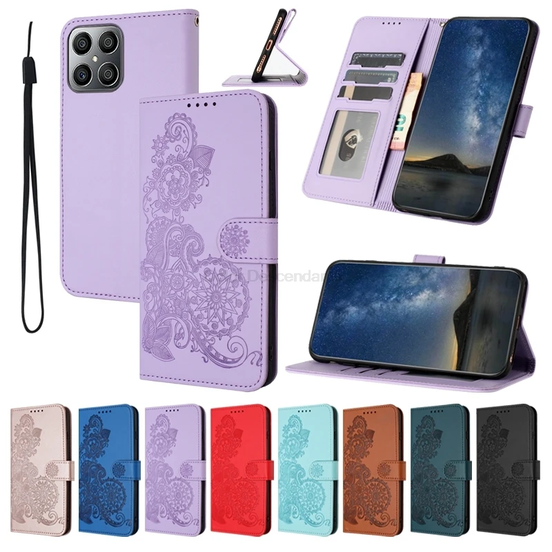 For Sony Xperia 10 1 V 2023 3D Mandala Flip Leather Case For Sony Xperia 5 IV Wallet Funda Xperia ACE III 1 IV 10IV XZ 3 2 Etui