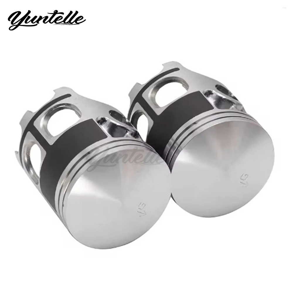 64mm Bore Engine Piston With Ring Kit For YAMAHA RD350 RD 350 1973-1975 Bike Motorcycle Accessories Piston Assembly Pin 16mm view 3