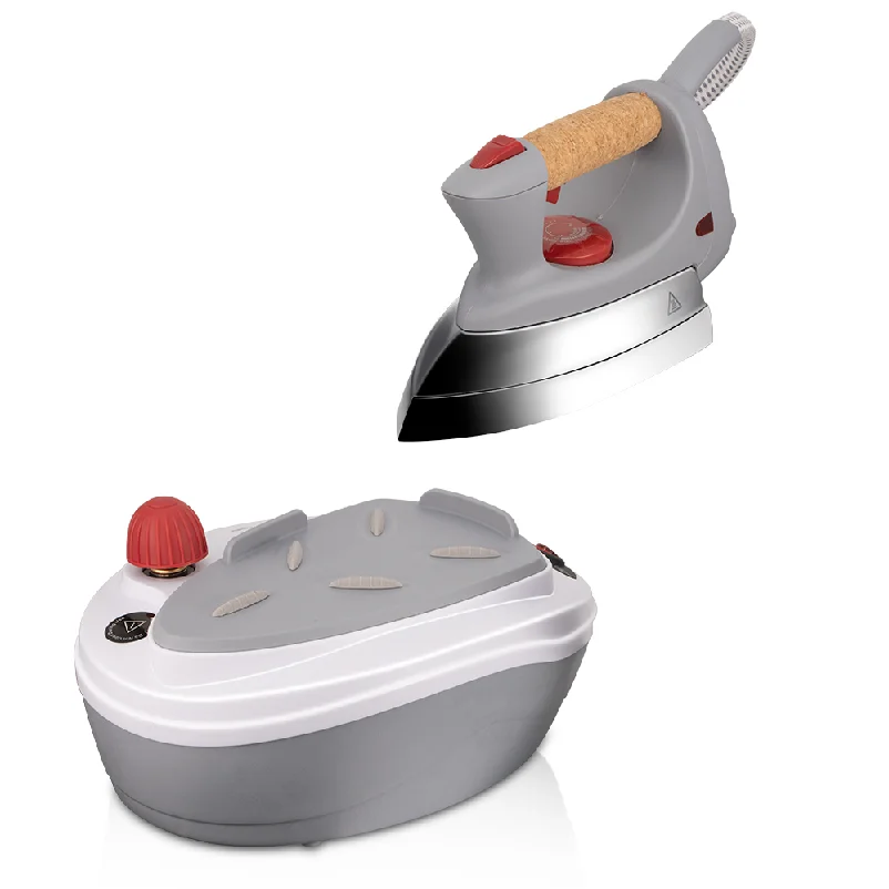 Professional Iron Board 2000w Powerful Aluminum Soleplate Temperature Control Electric Steam Iron Station