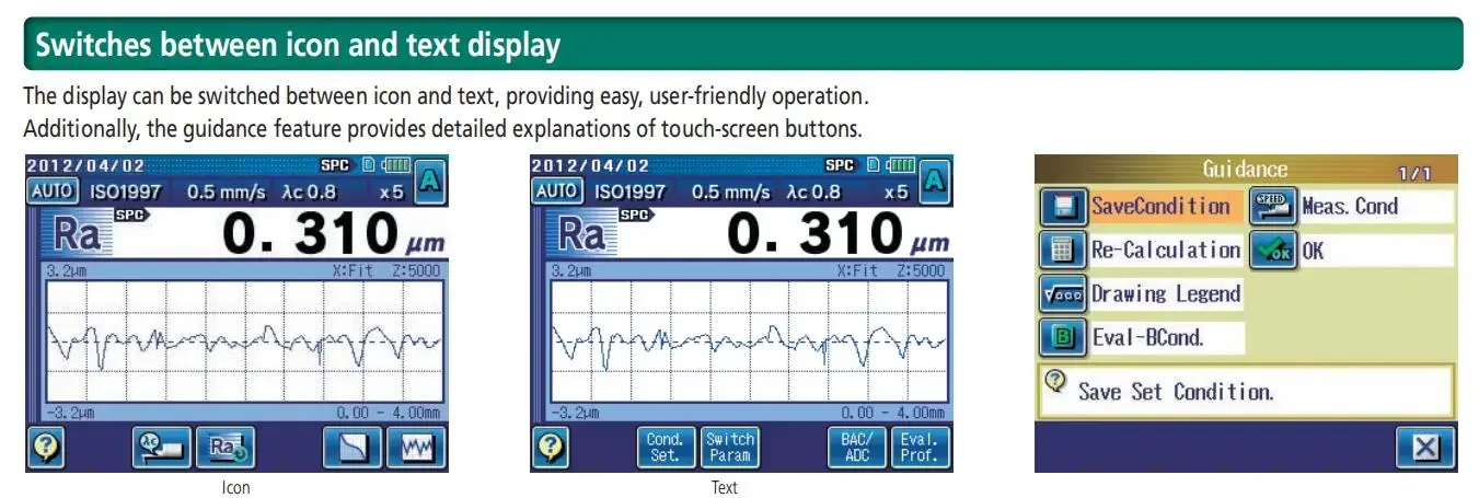 2025 ميتوتويو SJ-310 178-570-11 جهاز اختبار خشونة السطح المحمول #4