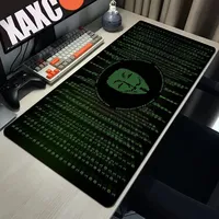 Hacker mouse pad game player mouse pad rubber non-slip table mat game accessories computer professional keyboard pad oversized