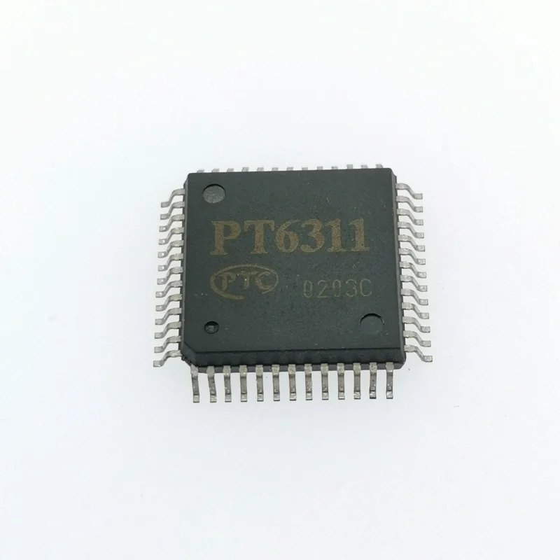 5PCS PT6311 QFP-52  LCD driver