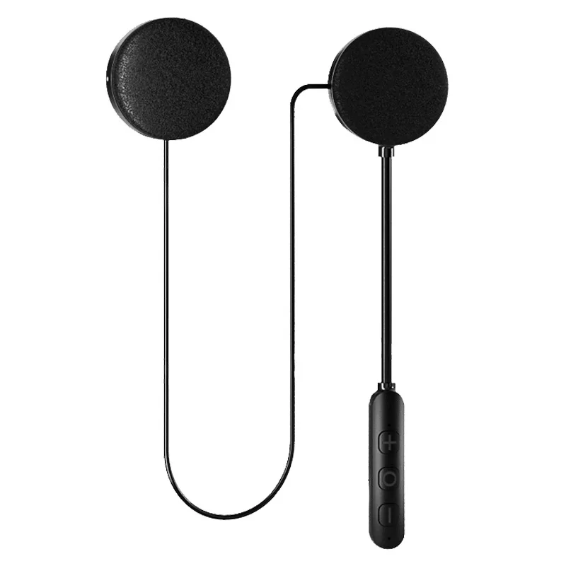 หูฟังบลูทูธติดหมวกกันน้ำสำหรับรถจักรยานยนต์ พร้อมระบบส่งสัญญาณไร้สายในตัว สำหรับผู้ขับขี่และบริการส่งของ