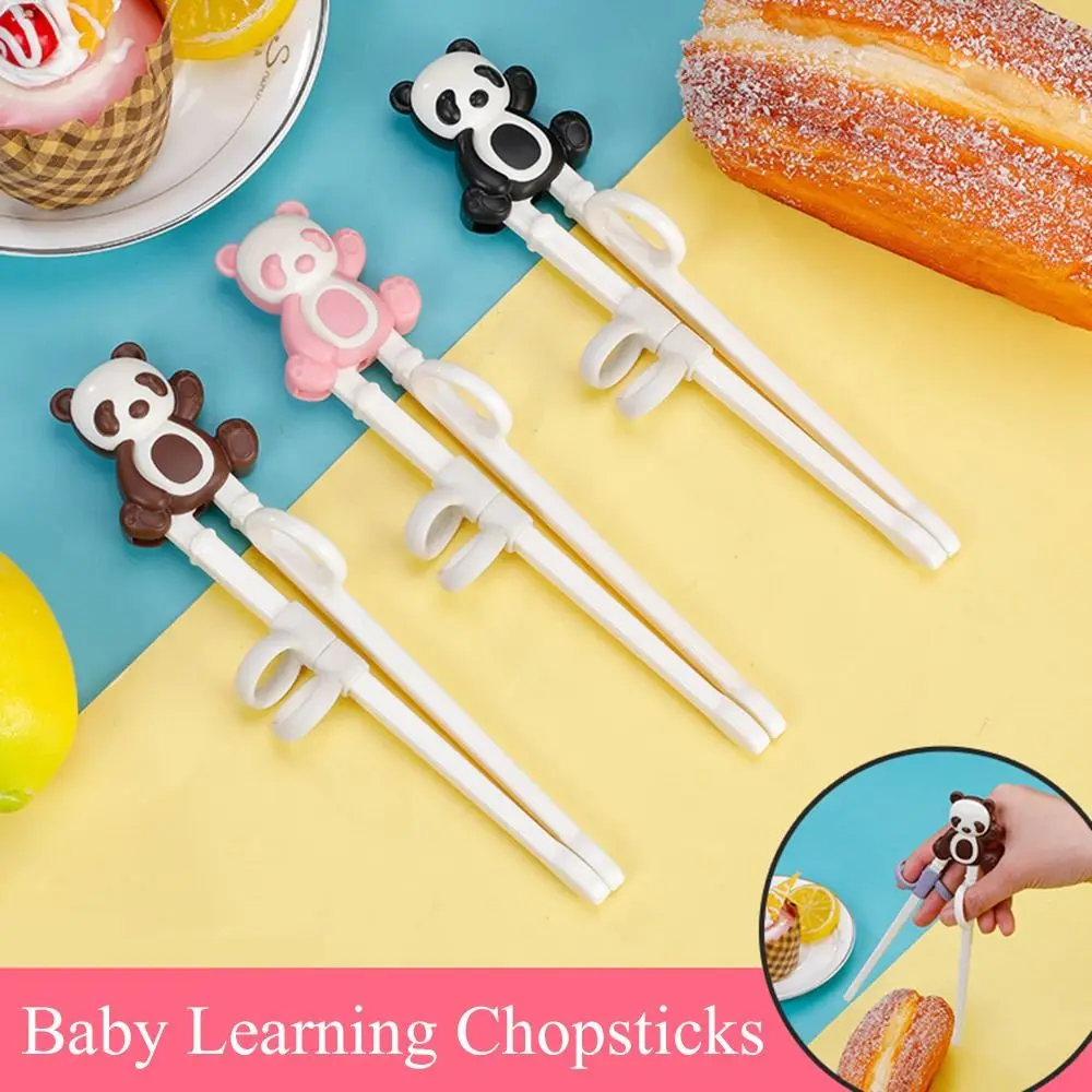 

Детская Наклейка в виде панды для начинающих, столовая посуда, детский помощник для обучения еде