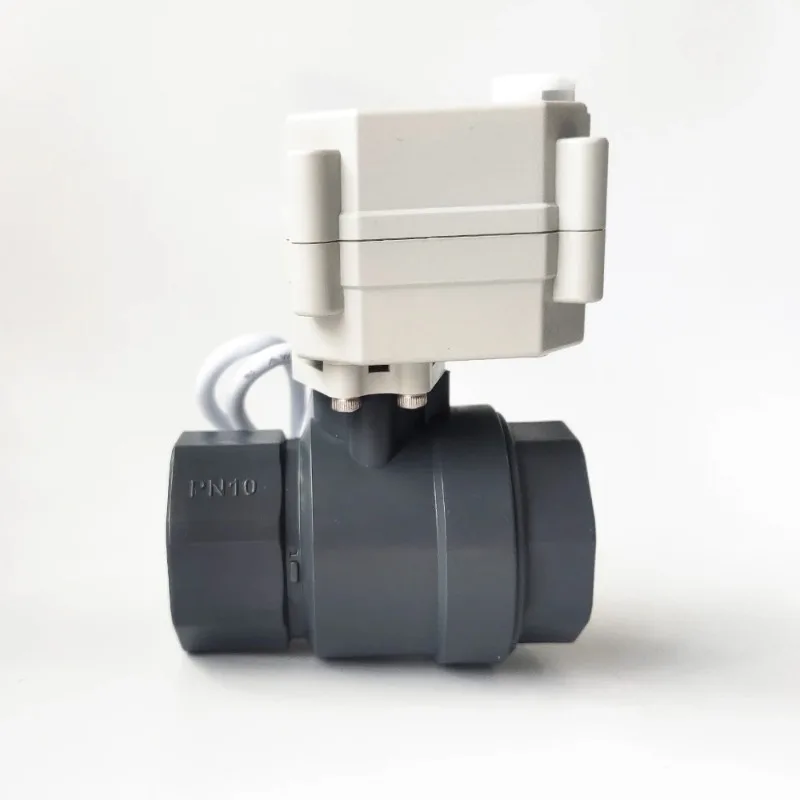 DN25 full bore motorized ball valve 1