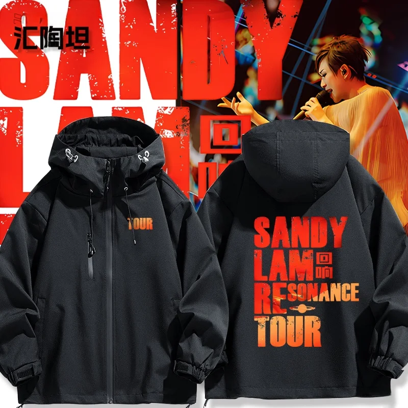 

Куртка Lin Lei для мужчин и женщин, повседневная, модная, в американском стиле, ветрозащитная, на молнии, с капюшоном