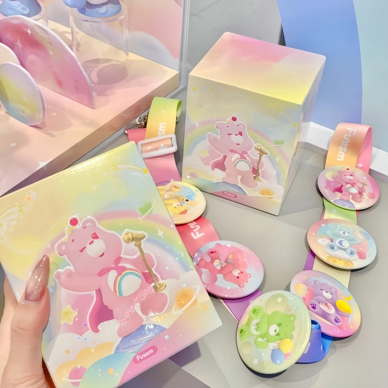 Новый хит продаж, аутентичный маленький медвежонок, исцеляющая планета серии, сюрприз, слепая коробка, милая настольная кукла ручной работы, украшение, подарки для девочек