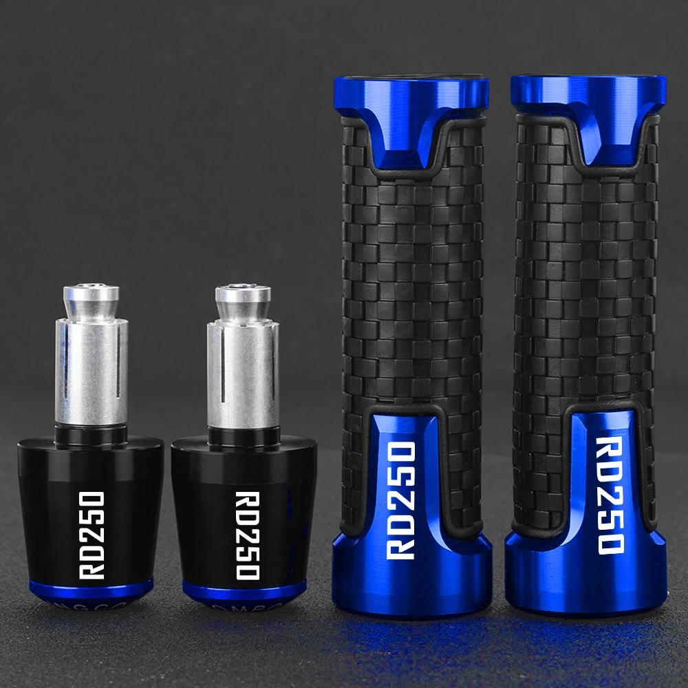 

Motorcycle Accessories Handlebar Hand Grips Handle Bar End Cap For YAMAHA RD250 RD 250 A/B/C/D/E/F/L/LC 1974-1979 1980 1981 1982