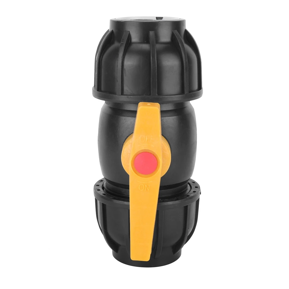 

Аксессуары для водопроводных труб, нетоксичный фитинг для водопроводных труб, не осыпающийся, полиэтиленовый пластиковый шаровой клапан для сада, отеля, ванной комнаты, балкона, кухни