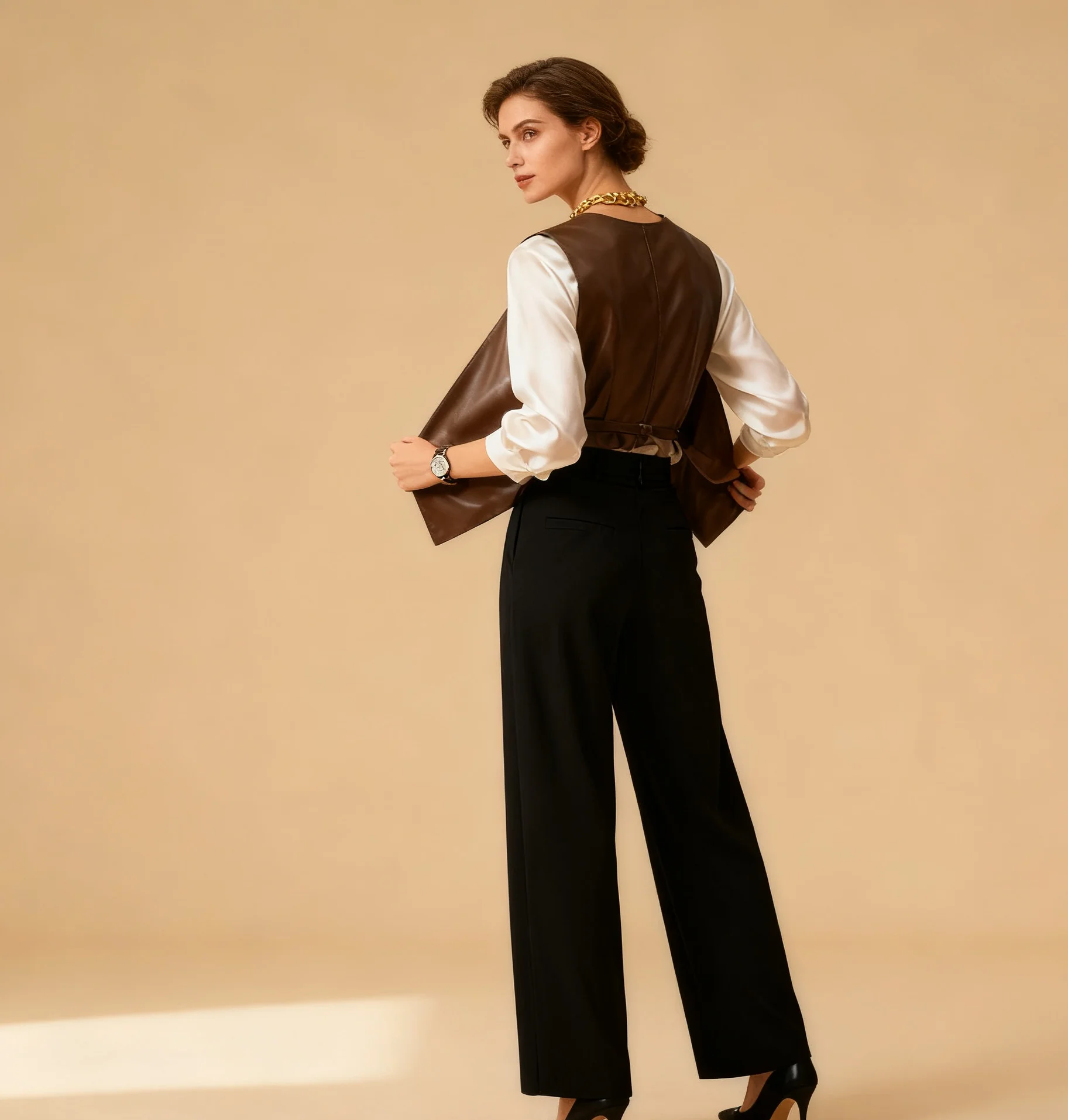 

Vests Waistcoats Thin Womens Vest Knit Winter Fleece-Lined Stand Collar Rainproof Padded Regular Cozy Durable Full Lining Trendy