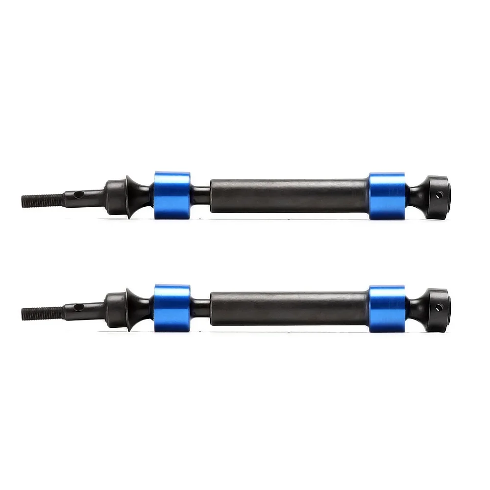 

Front & Rear #8950Hard Steel Splined CVD Driveshaft Axles for RC Car 1/10 Traxxas Monster Truck MAXX 4S 89076-4