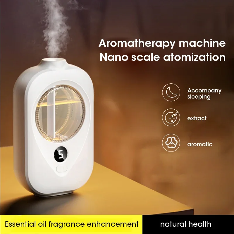 Smart Wall Mounted Essential Oil Diffuser Aromatherapy Humidifier with Automatic Air Deodorization for Home
