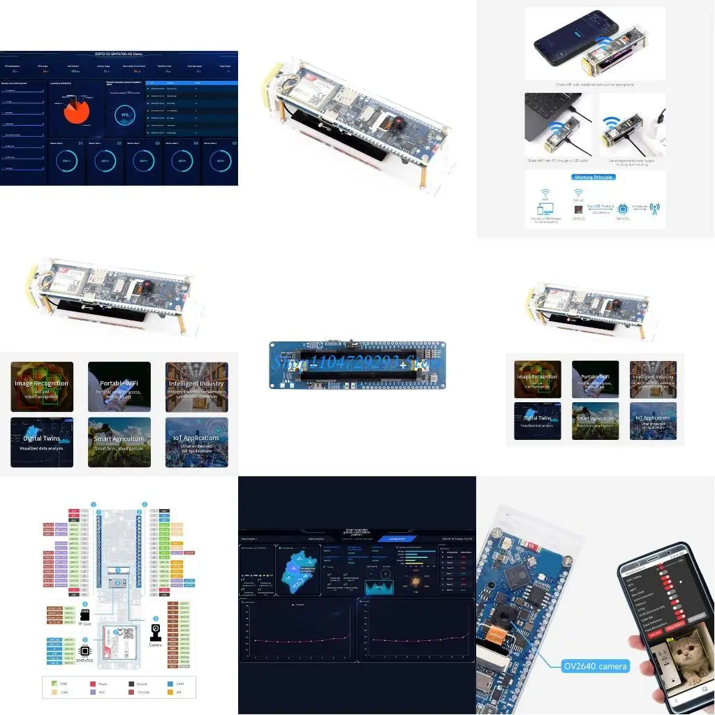 

Y2GD SIM7670G ESP32S3 4G Development Board GNSS LTE Cat-1/WiFi/Bluetoothcompatibl