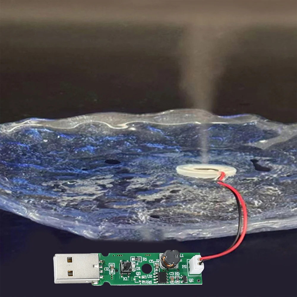 Single Spray Humidifier Module Air Plant Humidifier Atomization Drive Circuit Board USB Mini Mist Atomizer Sheet Oscillating