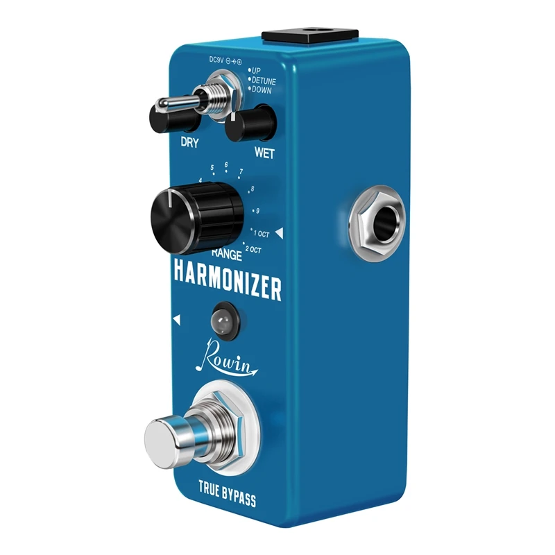 LEF-3807 Guitar Harmonizer Pedal Digital Pitch Effect Pedals Signal To Create Harmony/Pitch Shift/Detune