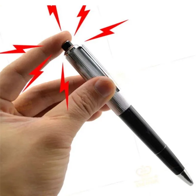 Joke Prank Toys Novelty Prank Pen Electric Shock Pen Funny Kuso Prank Trick Joke Gadget Toy Gift Trick Spoof Toys