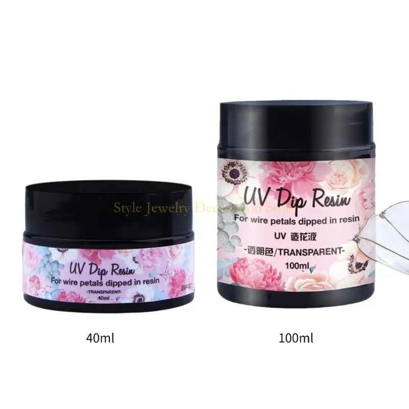 D46E راتنجات مقاومة للأشعة فوق البنفسجية لمصممي المجوهرات الشفافة الأشعة فوق البنفسجية اللمسات الشمسية اللمسات الشمسية