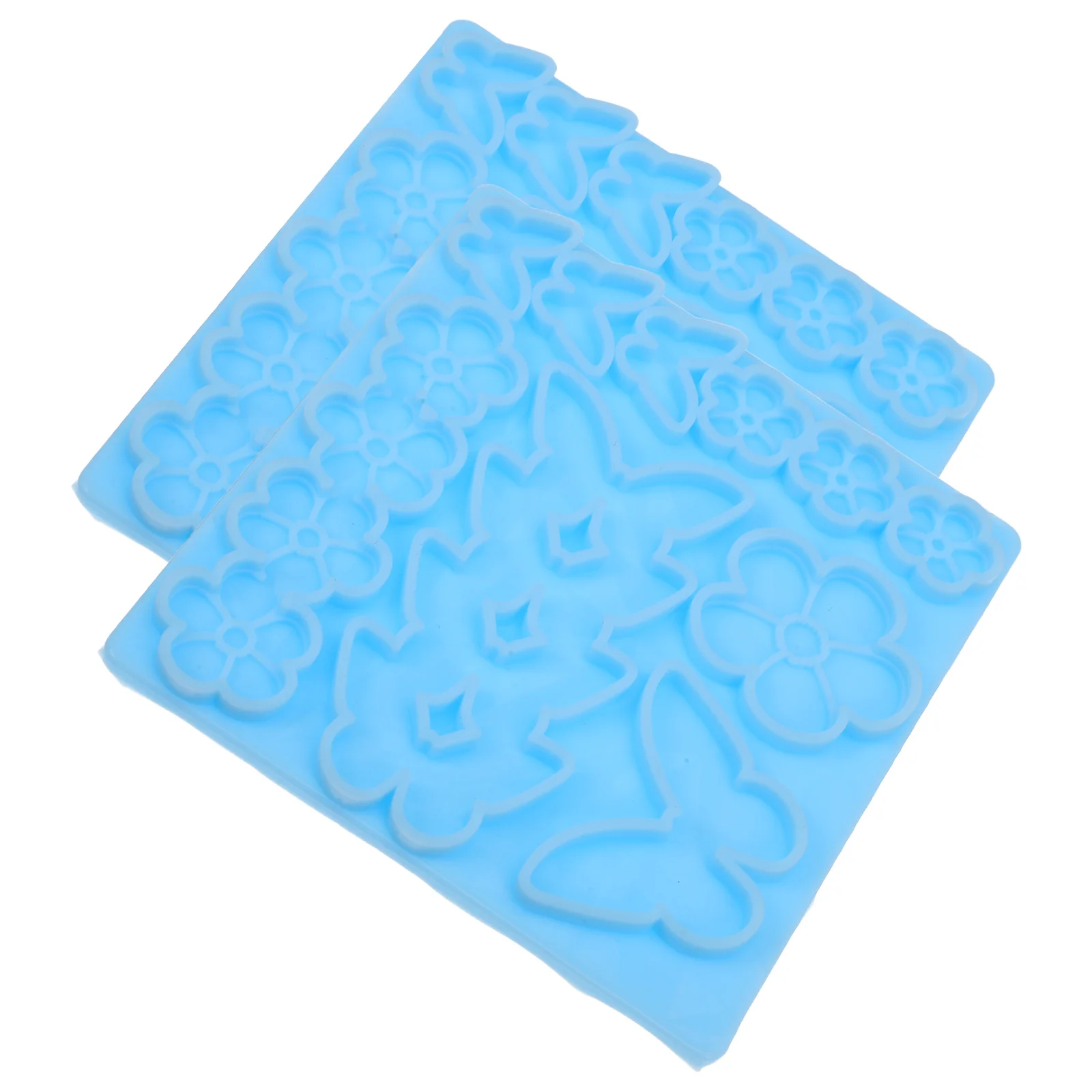 

2 шт., силиконовая форма для смолы, голографическая эпоксидная заколка для волос, сделай сам, формы для литья, ювелирные аксессуары, форма для заколки для волос из смолы