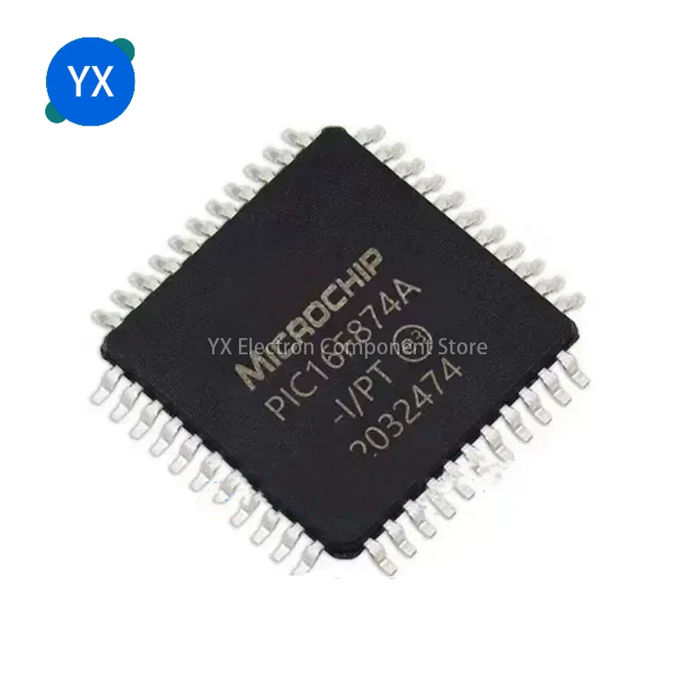 10PCS PIC16F874A-I/PT PIC16F874A TQFP44