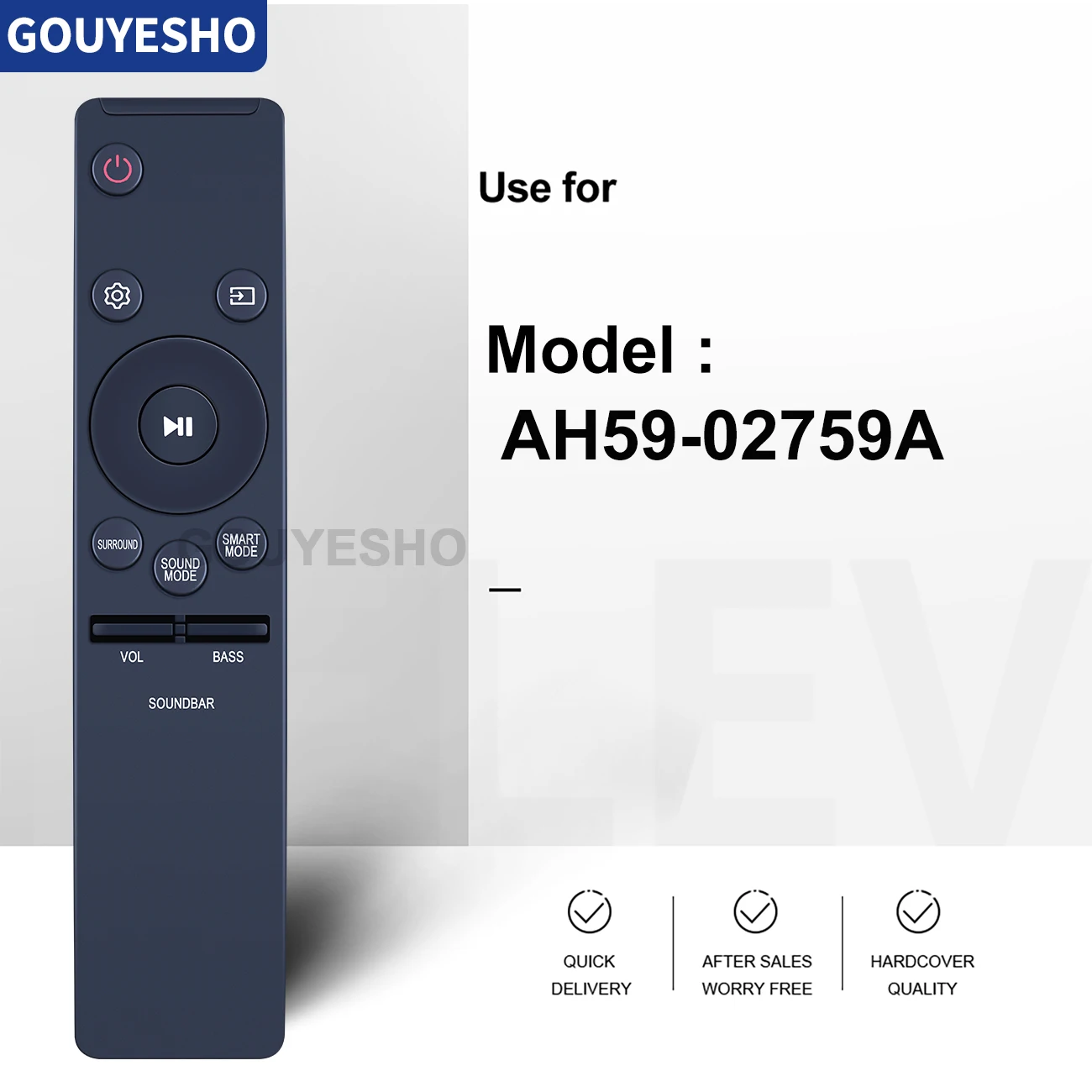 AH59-02759A New Remote Control for Samsung SoundBar HW-MS650 HW-MS651 HW-MS550 HW-MS551