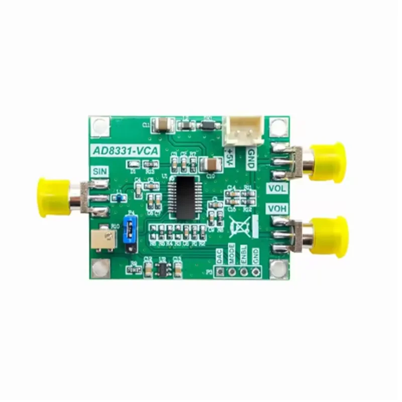 AD8331 Voltage Controlled Amplifier Module Ultra-low Noise 48dB Dynamic Gain Adjustment 100MHz Bandwidth