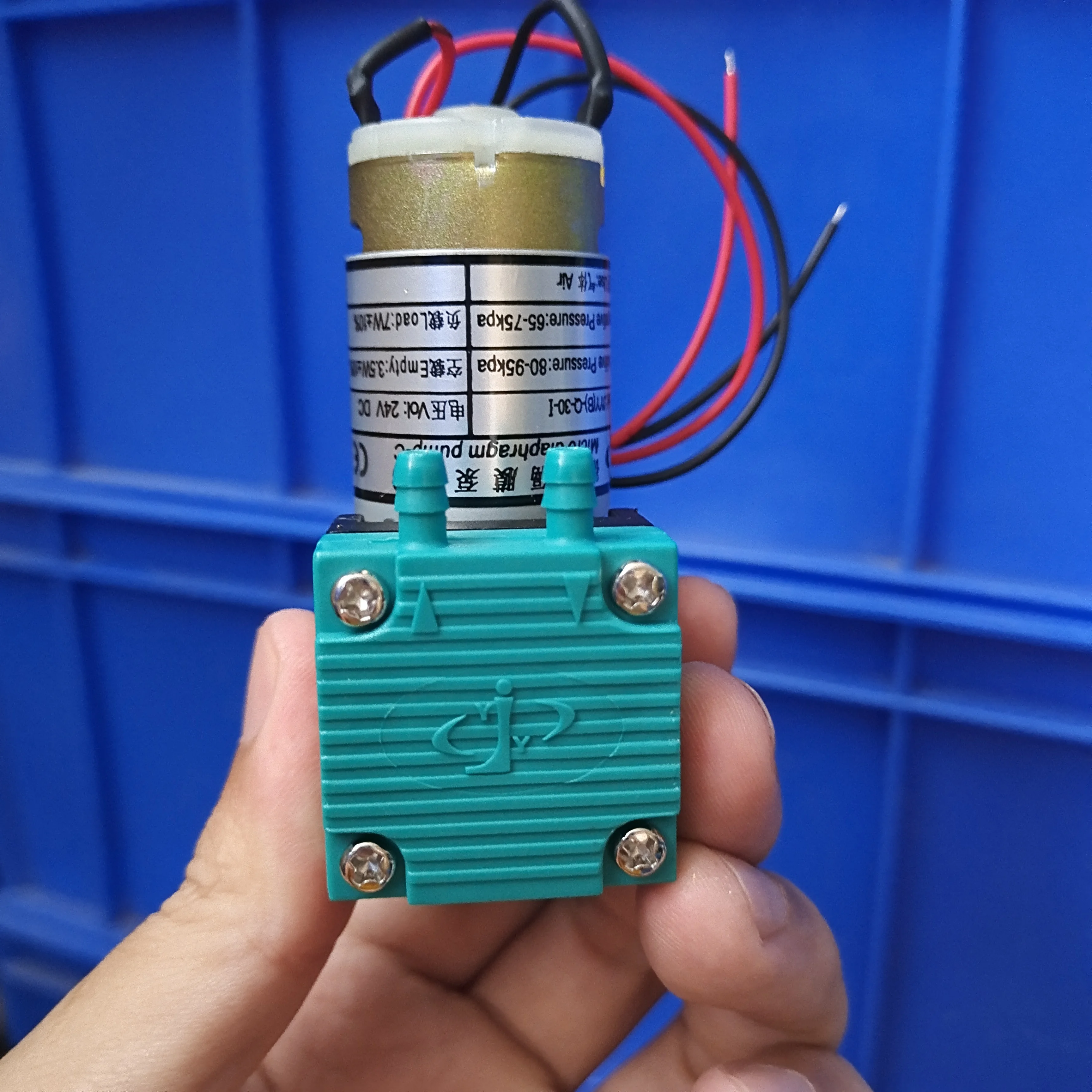 

Оригинальный воздушный насос JYY 24 В 7 Вт для струйного принтера, художественной машины, микродиафрагменный насос JYY(B)-Q-30-I