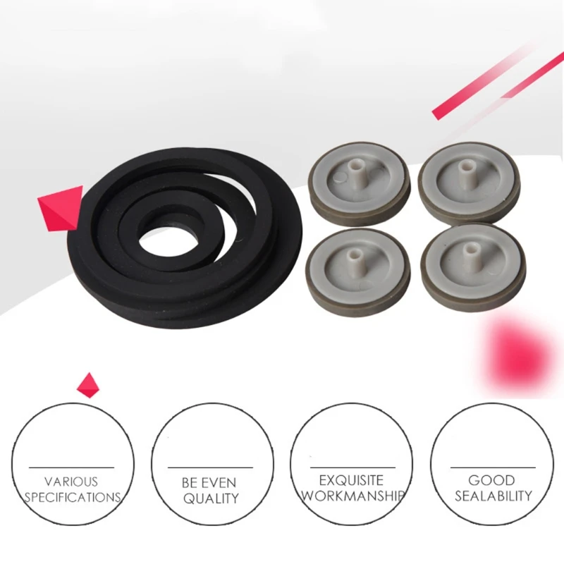 1-4mm Thickness Width Transmission Rubber Drive Belt For Walkman Repeater Cassette Deck Counter Audio Tape Recorder