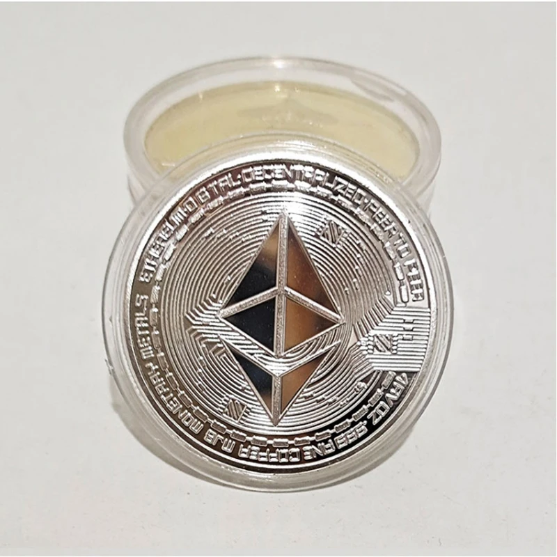 Creative Ethereum Coin Ethereum Art Collection Physical Commemorative Coin