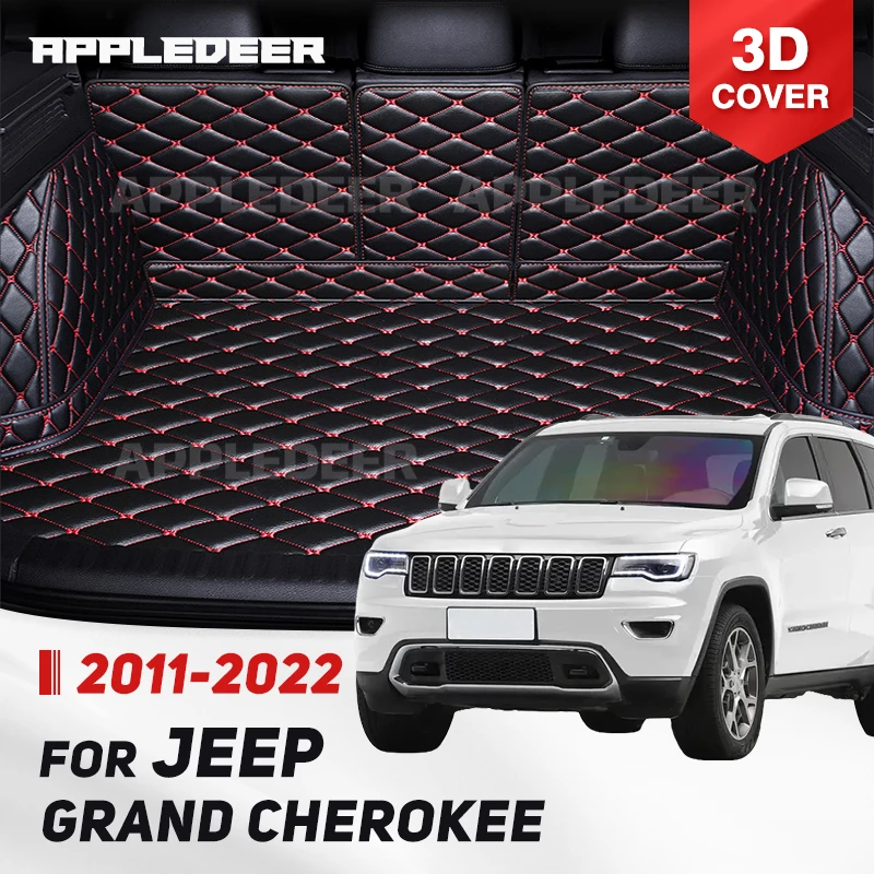 

For Jeep Grand Cherokee WK WK2 2011-2022 Auto Full Coverage Trunk Mat Car Cover Pad Cargo Liner Interior Protector Accessories