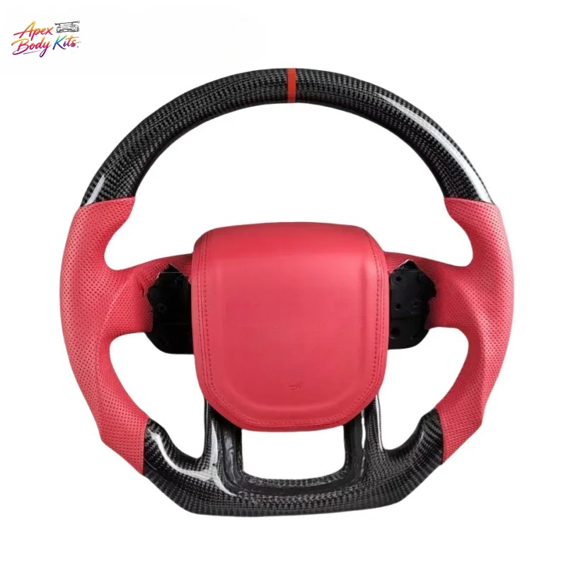 For Land Range Rover Discovery Sport Flat Bottom Carbon Fiber Upgrade and Custom Modified Steering Wheel