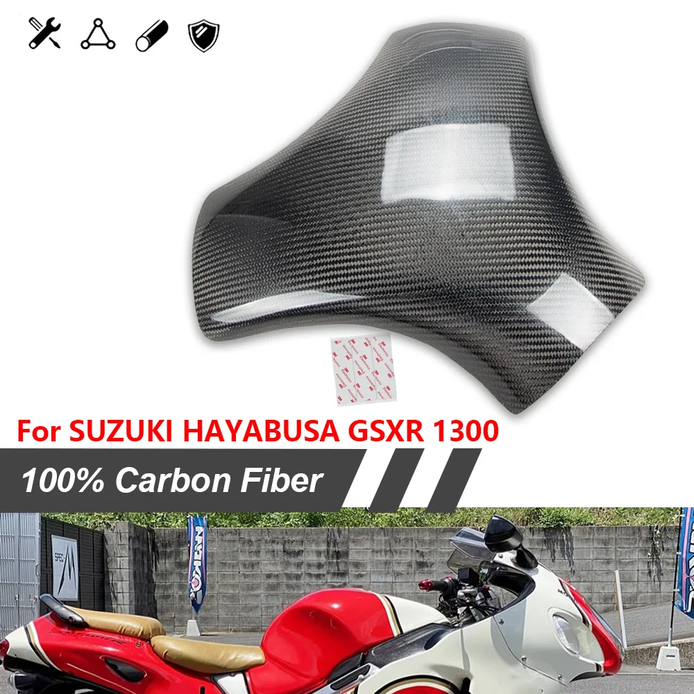 

Real Carbon Fiber Tank Fuel Protector For Suzuki Hayabusa GSX1300R GSXR 1300 1999 2000 2001 2002 2003 2004 2005 2006 2007