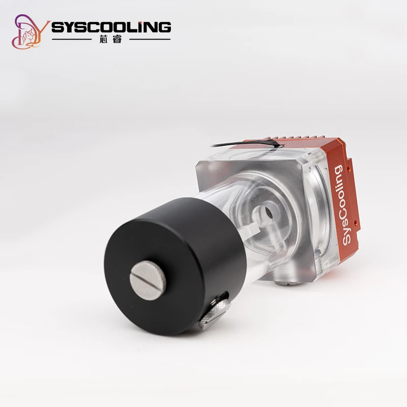 Pompa Syscooling P67D z zbiornikiem wodnym 65 100 130mm do chłodzenia wodnego PC DIY, obsługa regulacji prędkości PWM.