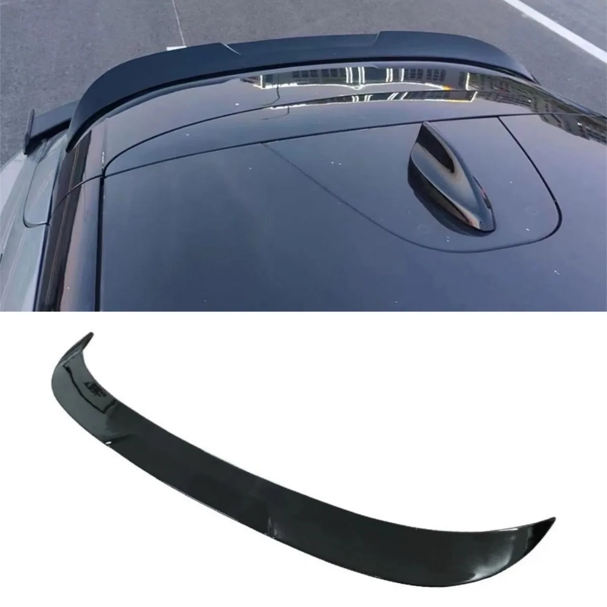 For Ford Mach-E 2021+ Car Rear Roof Spoiler Wing Modification Part Rear Roof Spoiler Wing Car Accessories Exterior Part